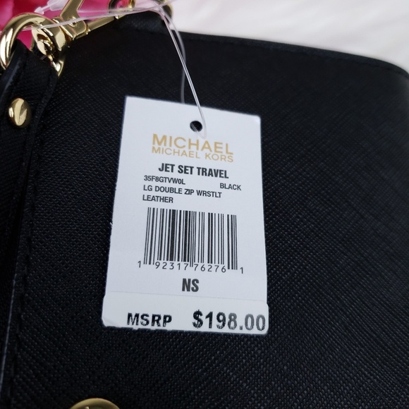 🌺NWT Michael Kors double zip wristlet wallet MK - Picture 8 of 8
